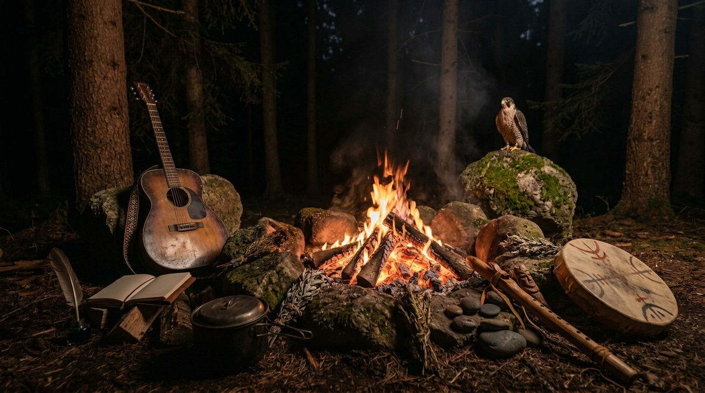 Feu de camp — La Tribu